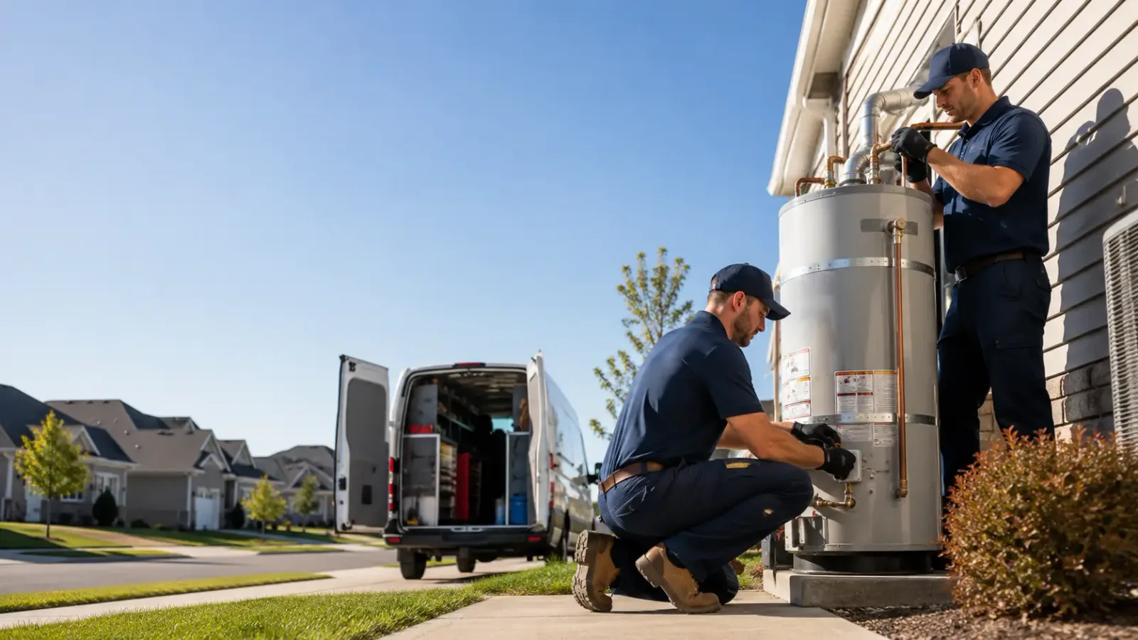 Water Heater Installation in Van Buren, ME